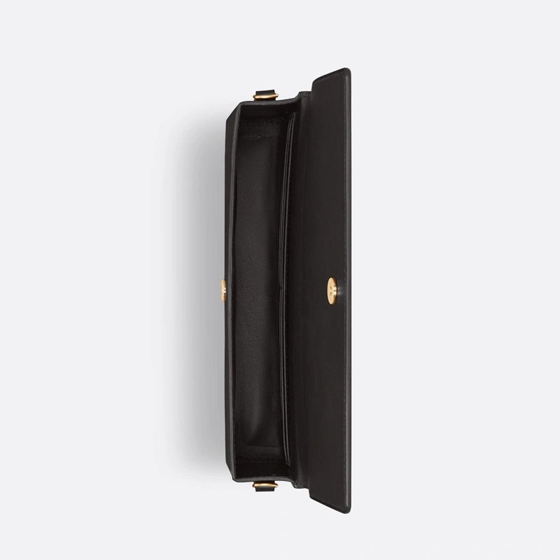 Mini Dior CD Signature Bag Calfskin Black - Image 4