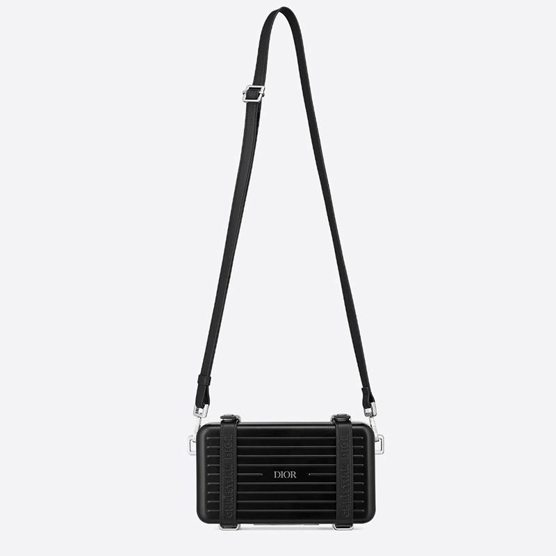 Dior x Rimowa Personal Clutch Aluminum Black - Image 5