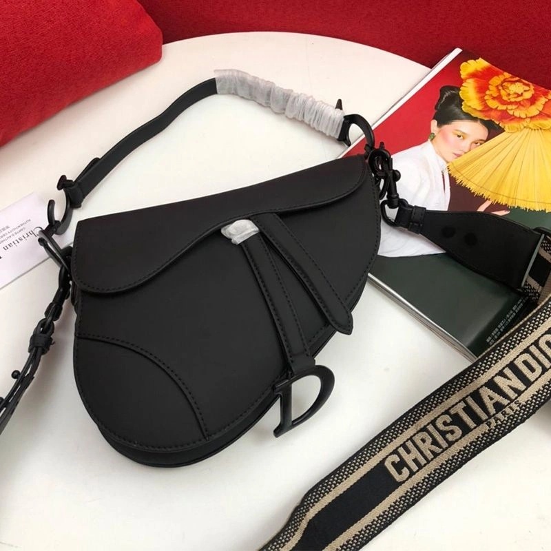 Dior Saddle Bag Ultramatte Calfskin Black - Image 4