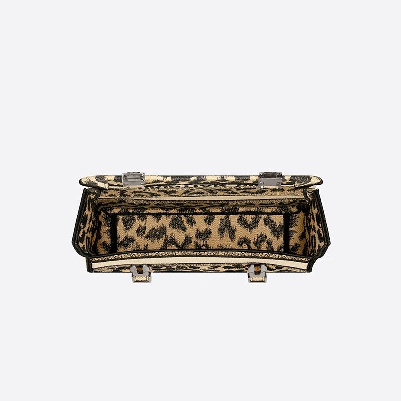 Small Diorcamp Messenger Mizza Motif Canvas Beige - Image 4