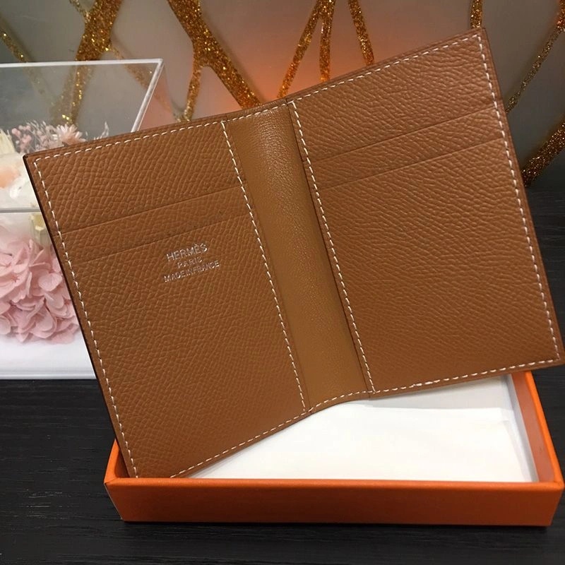 Hermes MC? Euclide Card Holder Epsom Calfskin In Brown - Image 3