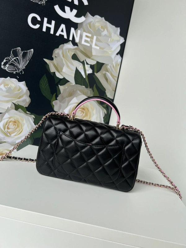 GoodFit CHANEL FLAP BAG WITH TOP HANDLE-20*12*6cm 910 - Image 4