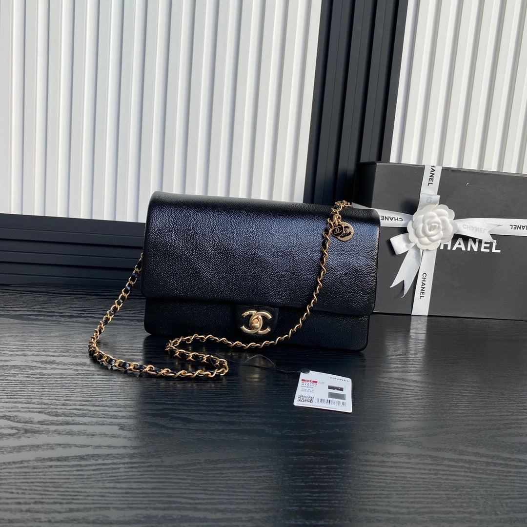 CHANEL FLAP BAG -17×26×8CM SmartChoice 274